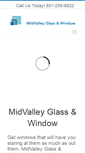 Mobile Screenshot of midvalleyglassut.org