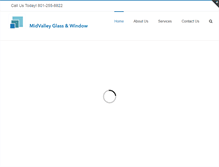 Tablet Screenshot of midvalleyglassut.org